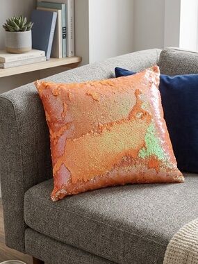 Aviva Stanoff Sequin Accent Pillow